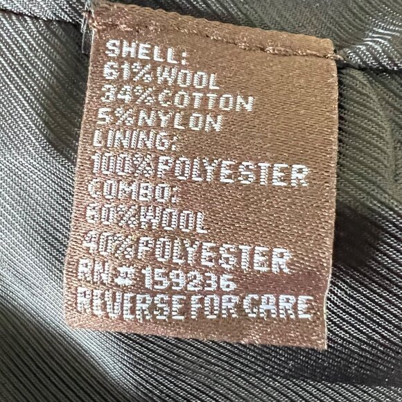 J McLaughlin Womens Cate Vest Black White Houndstooth  Wool Long Blazer size M - Picture 10 of 12